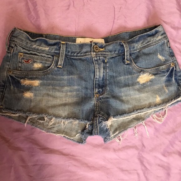 Hollister Pants - Juniors Hollister Jean shorts size 7